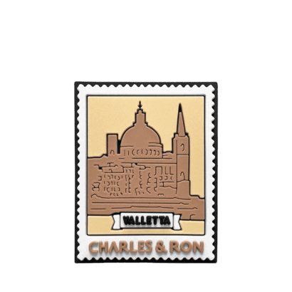 Valletta stamp shoe charm