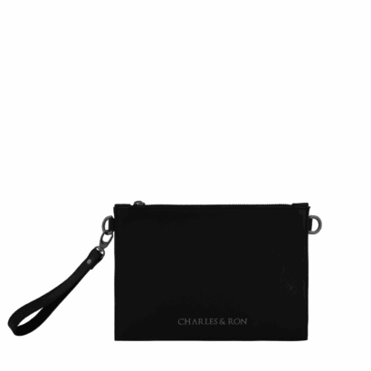 Steph clutch - Black on Black