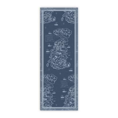 Merino wool scarf - Light blue