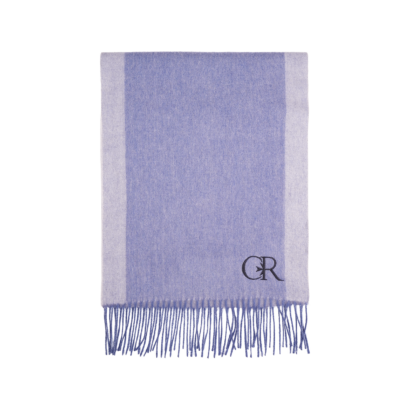 Lambs Wool Scarf - Light blue
