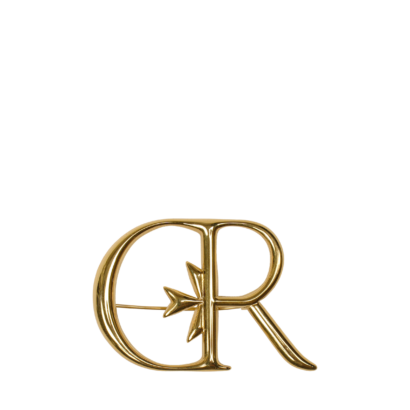 Logo brooch