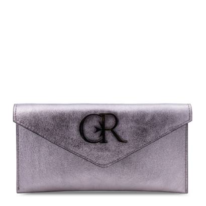 Evia clutch - Silver