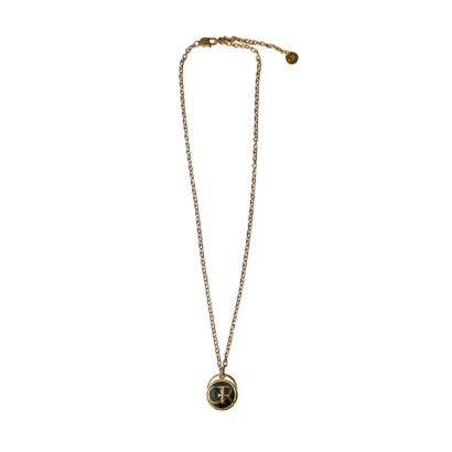 Vanessa Necklace - Black stone
