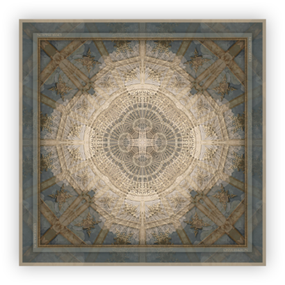 Lace & Theatre Silk Scarf